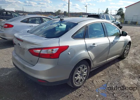 2012 Ford Focus Se из США, поврежденный, VIN 1FAHP3F28CL187439